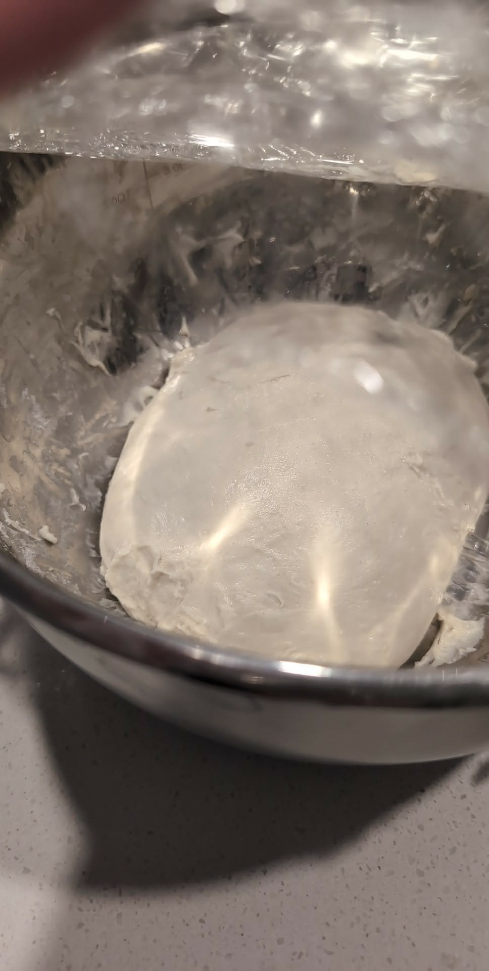 Pâte en bulk fermentation