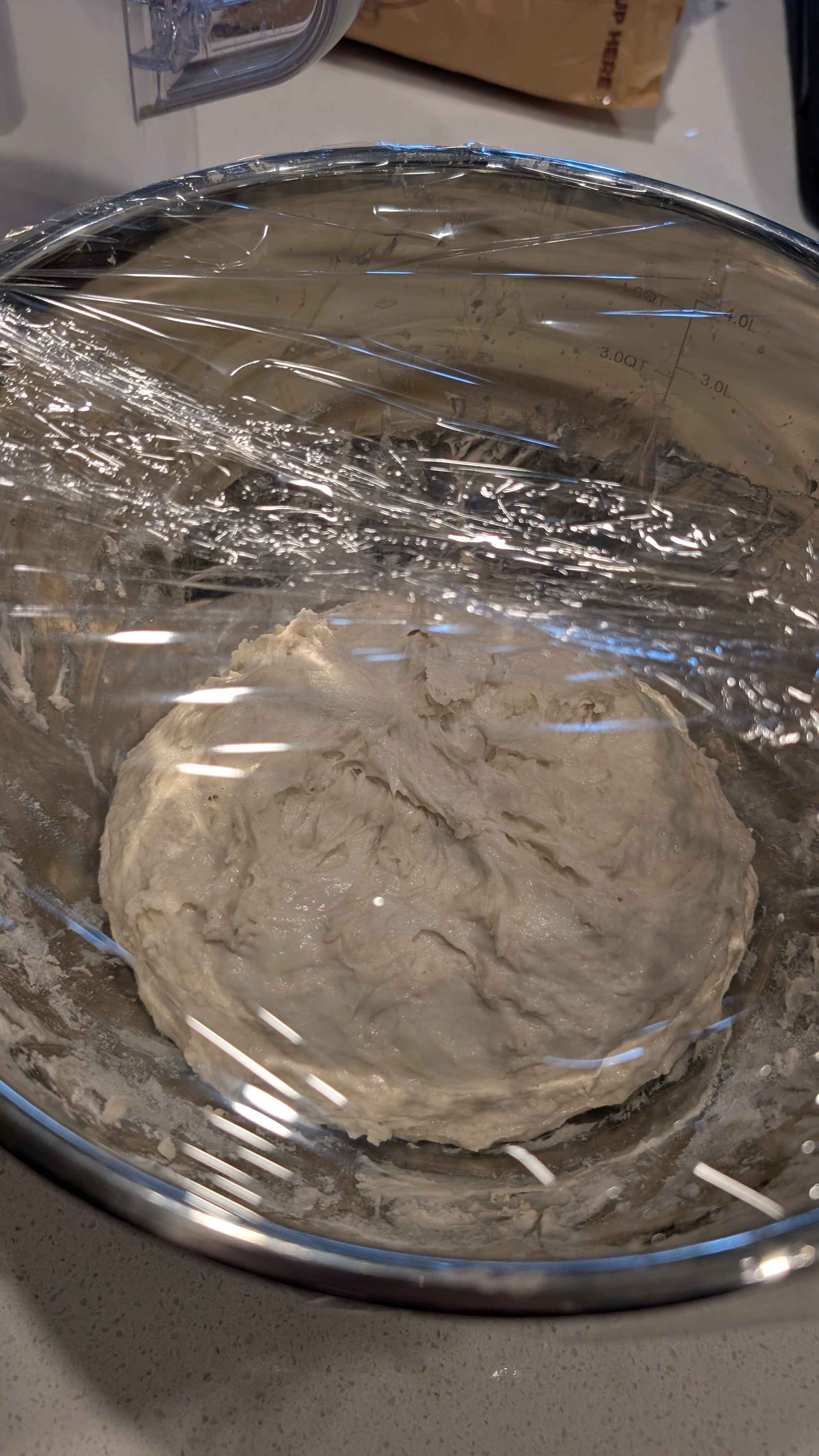 Pâte fraîchement mélangée