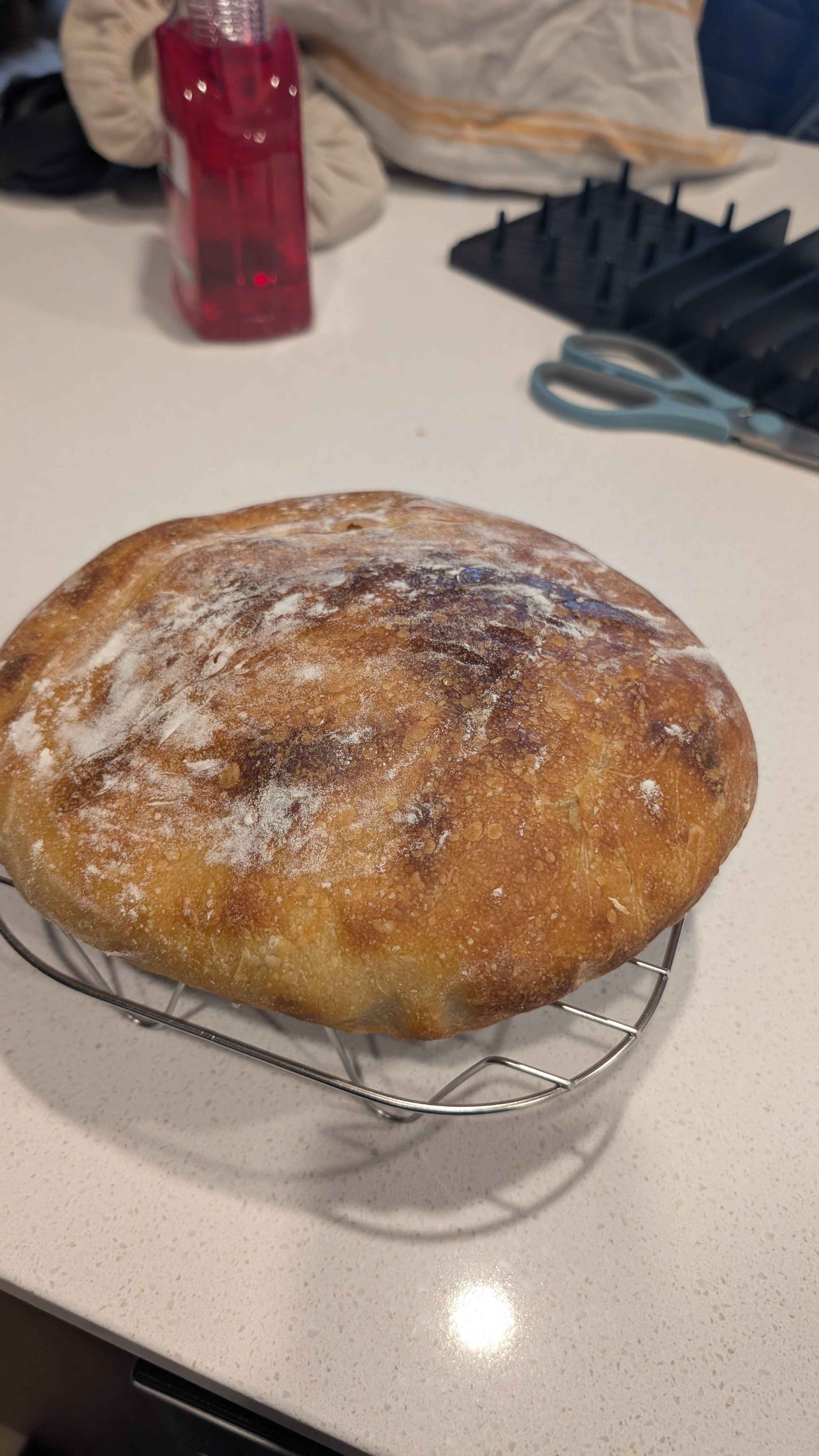 Pain au levain rustique